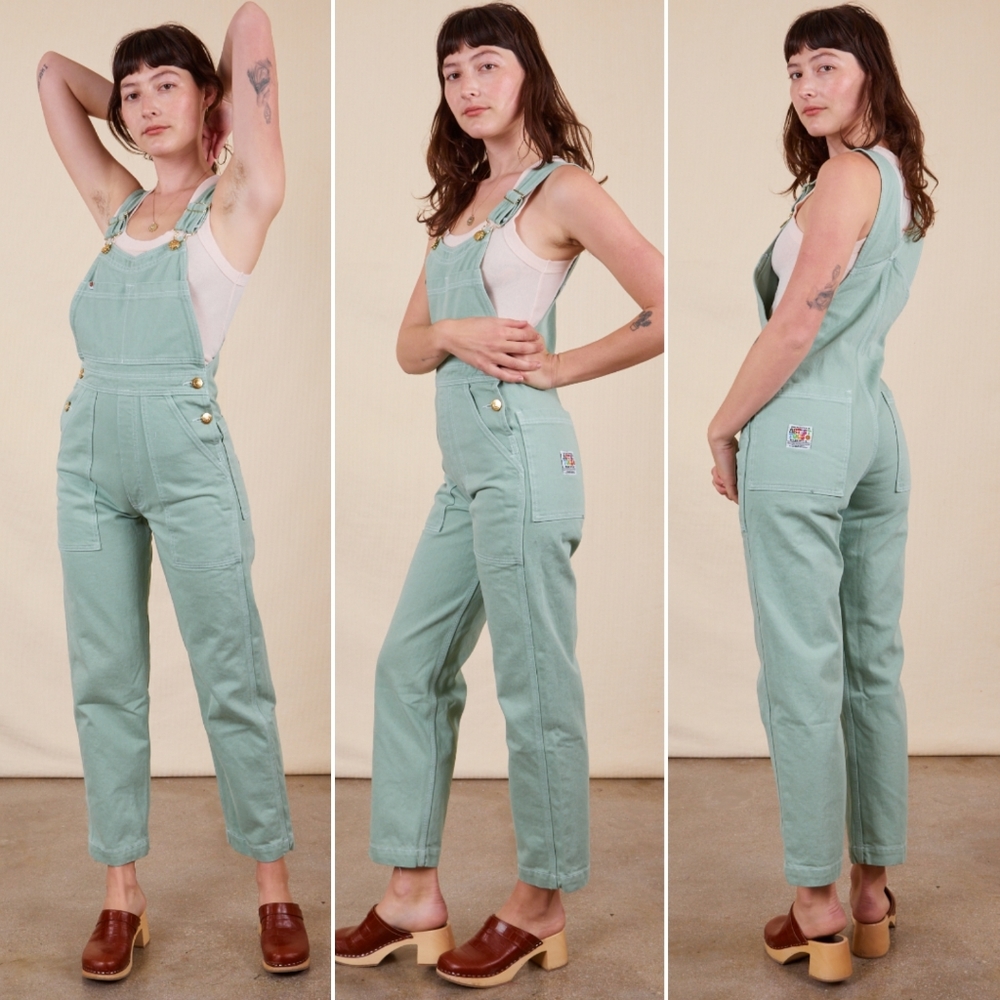 Big Bud Press Original Overalls - Sage Green XXS